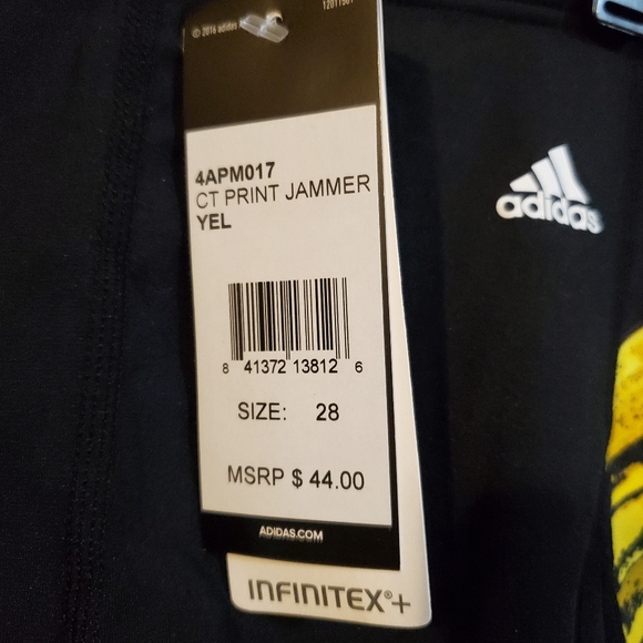 Adidas infinitex+ coral tribe print jammer - Picture 4 of 9